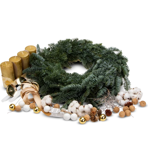 Stavebnice adventní věnec pro domácí tvoření